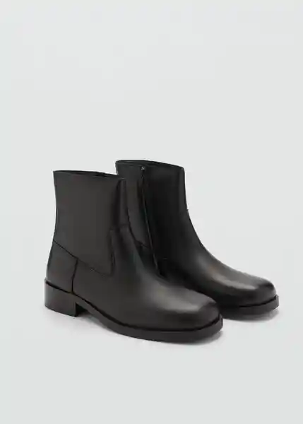 Botines Square Negro Talla 43 Hombre Mango