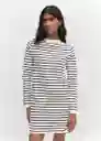 Vestido Titus Crudo Talla S Mujer Mango