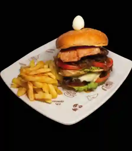 Combo Hamburguesa la Roma