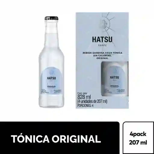 Postobon Hatsu Agua Tónica Original 207 mL