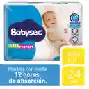 Babysec Pañal Desechable Ultra Protect Etapa 1