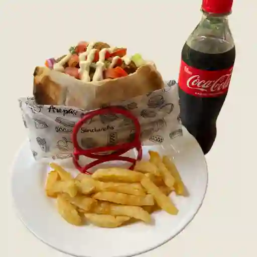 Combo 2. pita faláfel