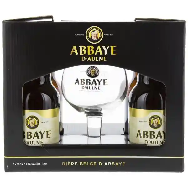 Abbaye D'Aulne Pack Cerveza Importada + Vaso