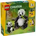 Set de Construcción Fauna Salvaje Familia de Pandas Lego