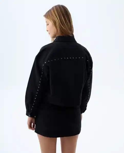 Buzo Mujer Negro Talla L 629f003 Americanino
