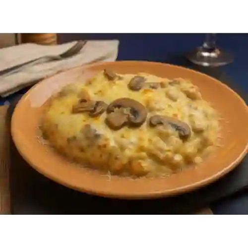 Gratinada de Pollo con Champiñones