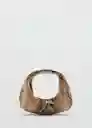 Bolso P Kira Beige Talla 99 Mujer Mango