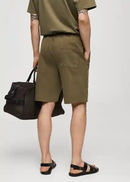 Short Sugars Khaki Talla XXL Hombre Mango