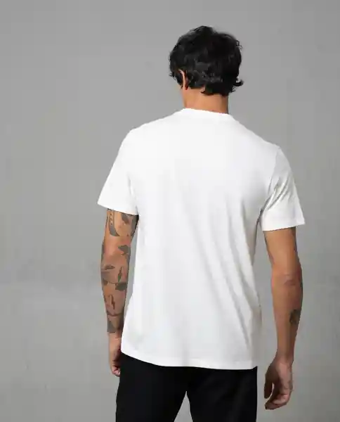 Camiseta Hombre Blanco Talla L 102G003 Rifle