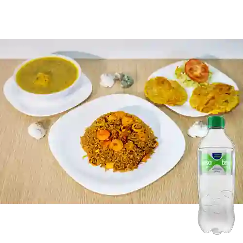 Combo Arroz Coco Marinera + Brisa con Gas 280ML