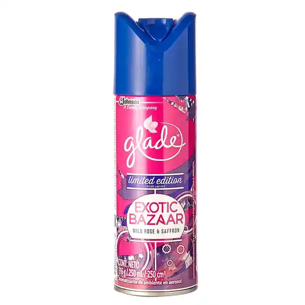 Glade Aromatizante Exotic Bazaar Aerosol Edición Limitada