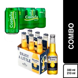 Combo Costena_Bacana 330 mL + Corona_Extra_210 mL