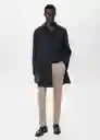 Pantalón Barna Beige Talla 44 Hombre Mango