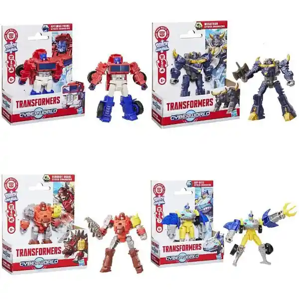 Transformers Figura Acción Cyber Changers Surtido Cyber Changers