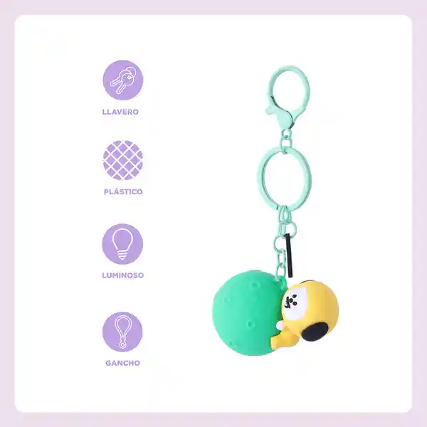 Lámpara Colgante Chimmy Serie Bt21 Miniso