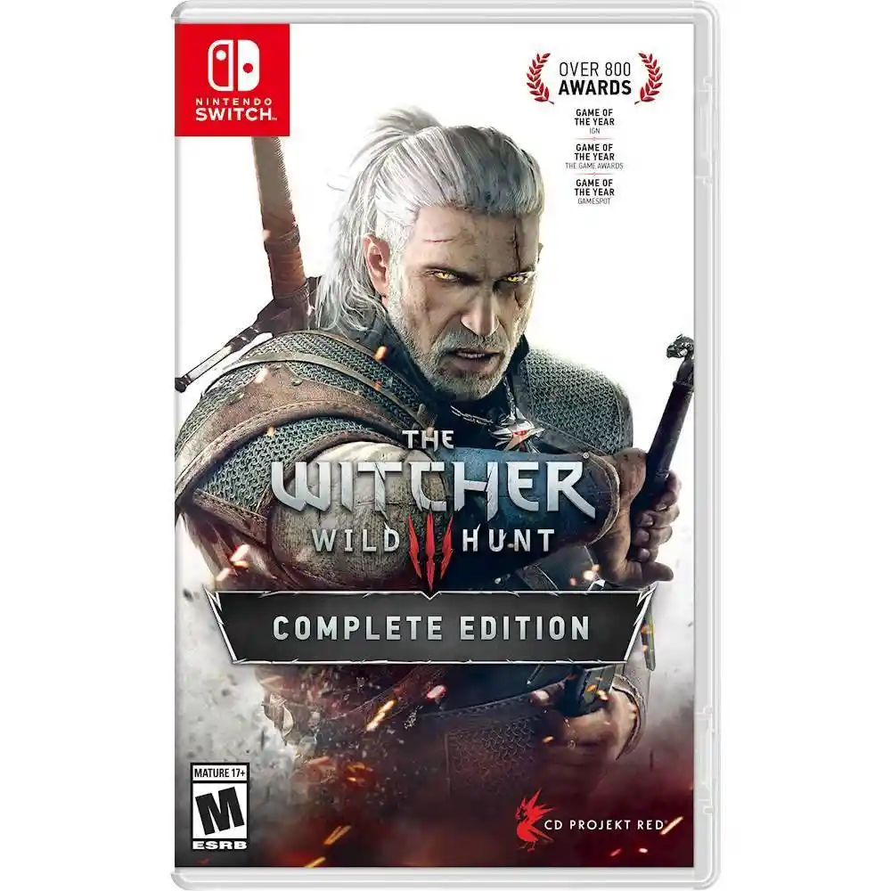 Nintendo Switch Vídeojuego The Witcher Iii Wild Hunt Complete Edition