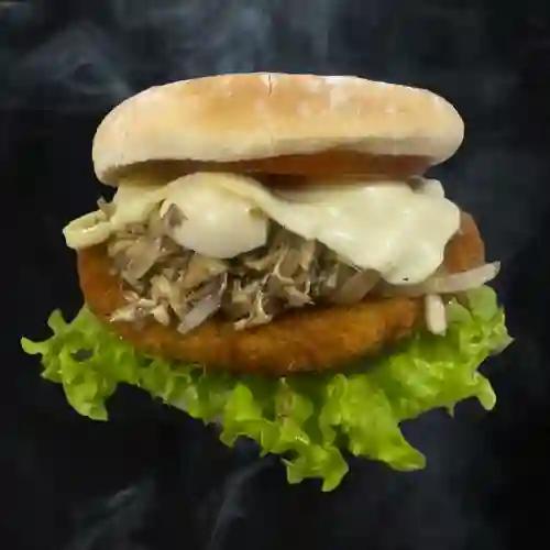 Hamburguesa Pollo Apanado Especial