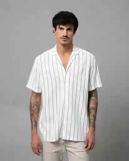 Camisa Hombre Crudo Talla L 112G002 Rifle