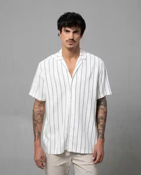 Camisa Hombre Crudo Talla L 112G002 Rifle