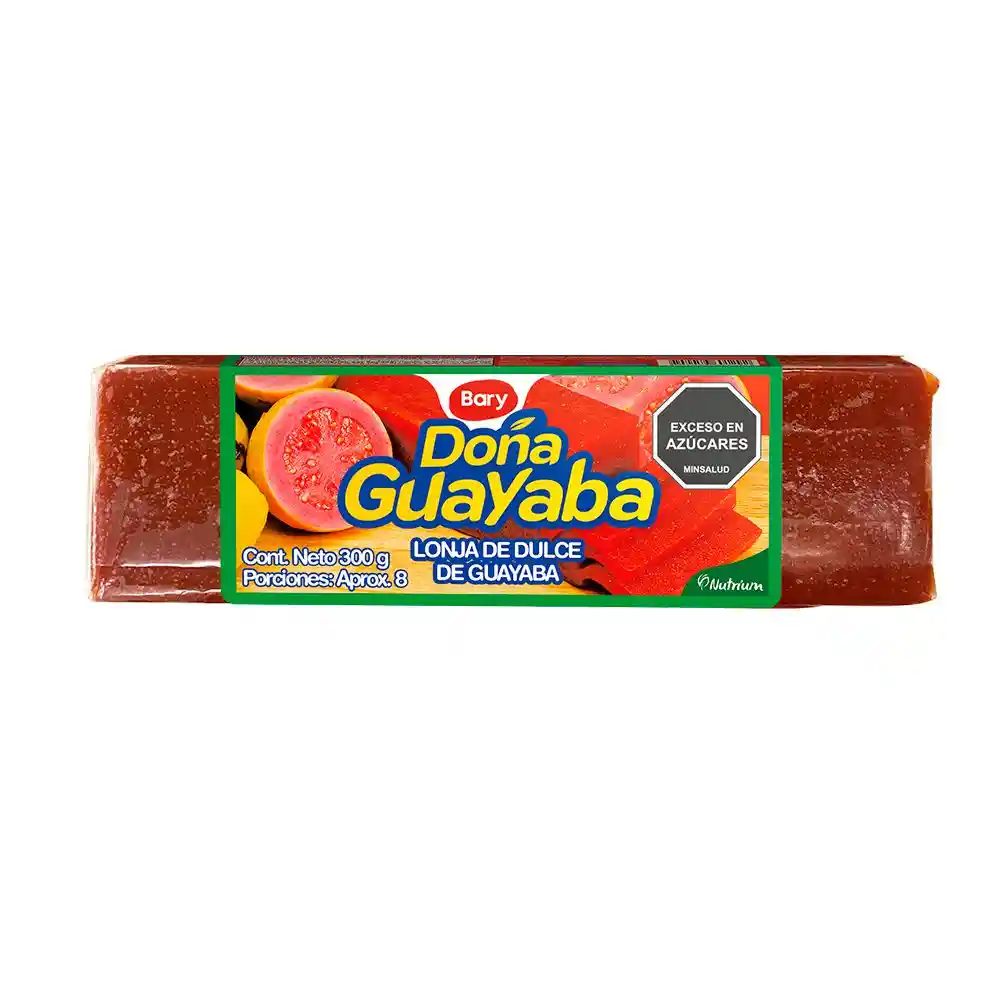 Lonja de Dulce de Guayaba Dona Guayaba (300 Gr)