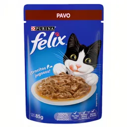Felix Alimento Húmedo para Gato Sabor a Pavo