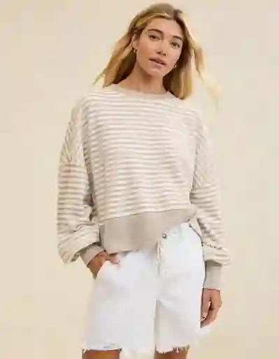 Buzos Aerie Gris Talla X-Small 3607021 American Eagle
