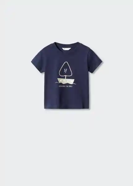 Camiseta Barco Marino Talla 72 Niños Mango