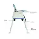 Silla Comedor 3 en 1 Smart Azul Bebesit Yy22qbl