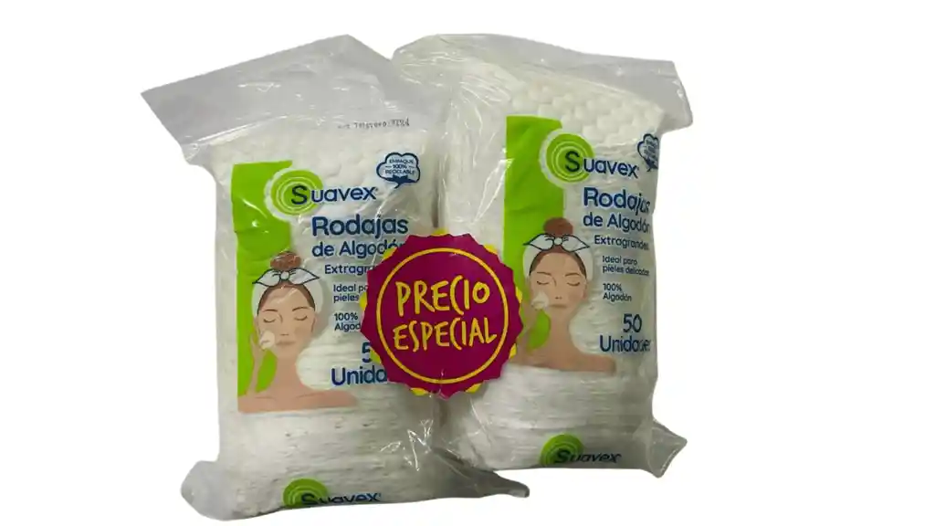 Of Rodajas Algod Extragran Suavex *50und