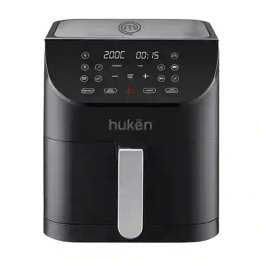 Freidora de Aire Digital Huken Digital Negro Mkaf6black