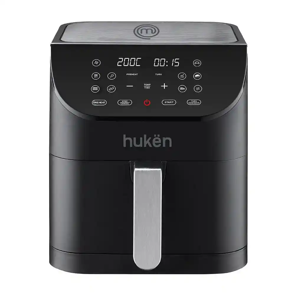 Freidora de Aire Digital Huken Digital Negro Mkaf6black
