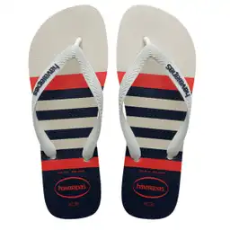 Sandalias Havaianas Top Nautical Hombre Blanco/azul Talla 39/40