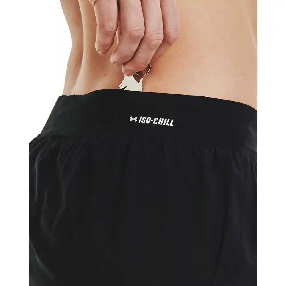 Ua Iso-chill Run 2n1 Short Talla Lg Pantalones Y Lycras Negro Para Mujer Marca Under Armour Ref: 1361582-001