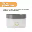 Organizador Plástico Serie Silvery Gray Gris Oscuro Miniso
