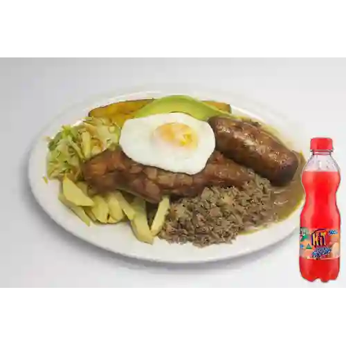 Combo Bandeja Paisa + Hit Tropical 500 ml