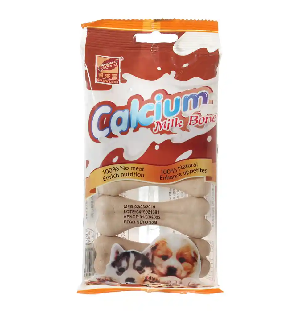 Snacks Gnawlers Calcium Milk Bone 4 Und