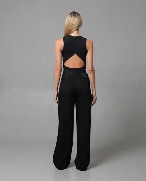 Jean Mujer Negro Talla 10 232G015 Rifle