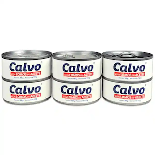 Calvo Atún Lomos en Aceite