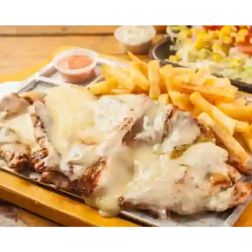 Pechuga a la Plancha Gratinada