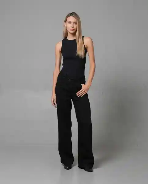 Camiseta Mujer Negro S 202G007_NEG194004 Rifle