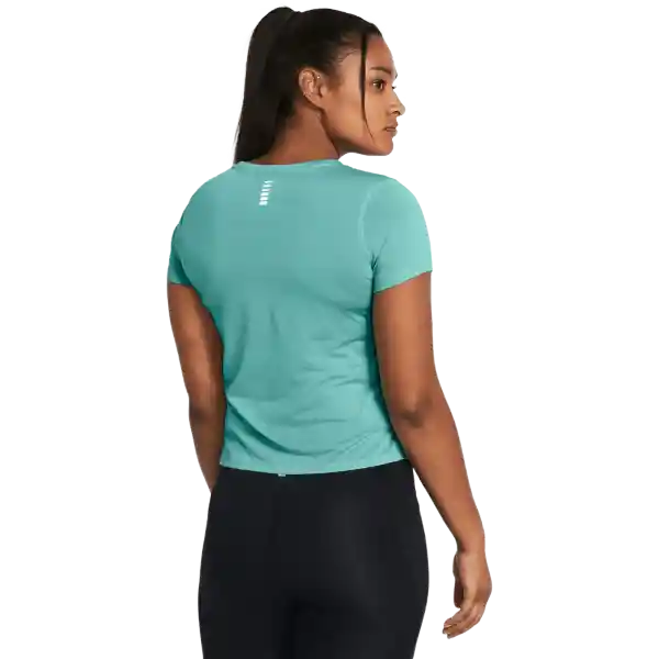 Under Armour Camiseta Streaker Azul Para Mujer Talla LG