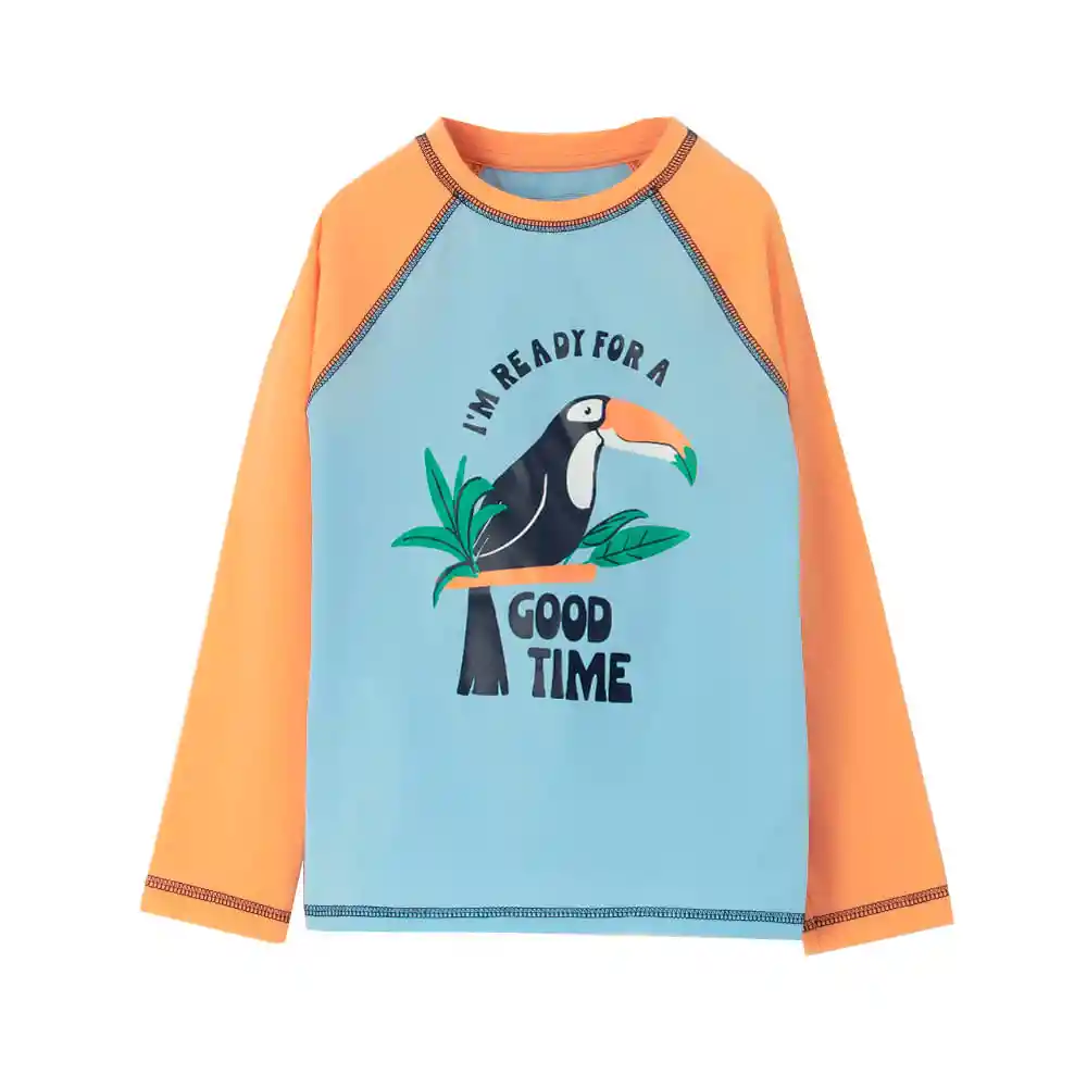 Camiseta Manga Larga Bebito Jenaro Baby Fresh Talla 5t