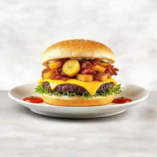 Hamburguesa Suchicharron