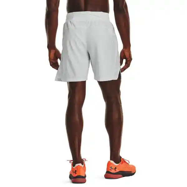 Under Armour Short Launch Elite 7 Hombre Blanco Talla LG