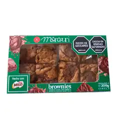 Mini Brownies Melcochudos Milo Mercari