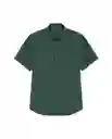 Camisa Carbón Pocket Verde Topiario Ultraoscuro M Chevignon