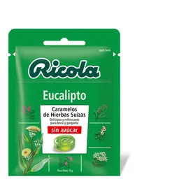 Caramelo Ricola Sin Azucar Con 13 Hierbas Naturales (70 Gr)