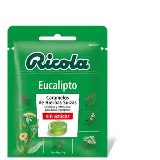 Caramelo Ricola Sin Azucar Con 13 Hierbas Naturales (70 Gr)