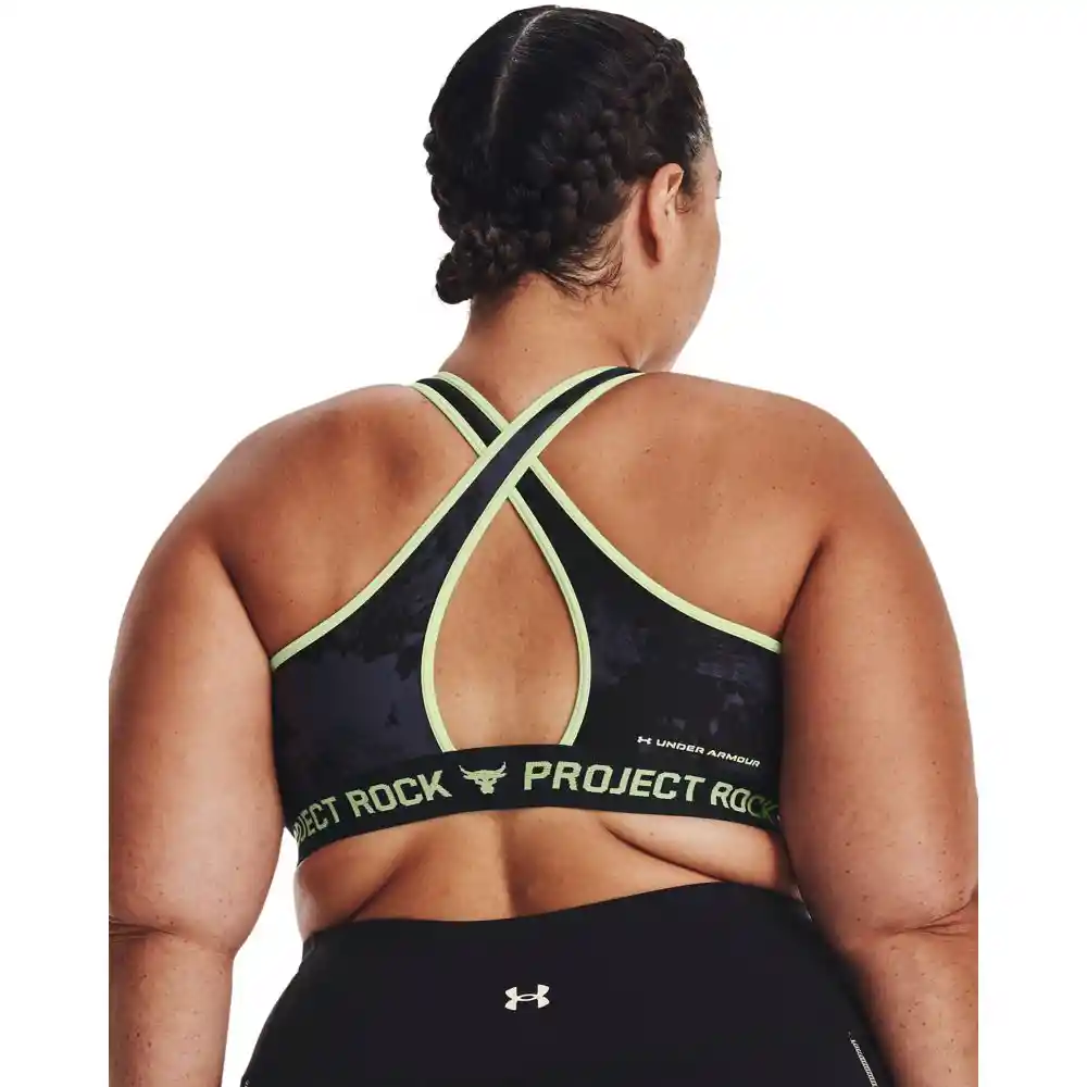 Ua Pjt Rck Crssbk Bra Print Talla Xs Camisetas Negro Para Mujer Marca Under Armour Ref: 1374640-001