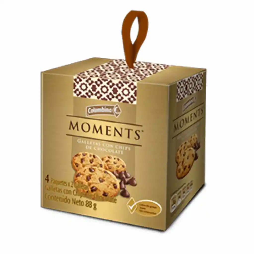 Moments Galleta Chips De Chocolate